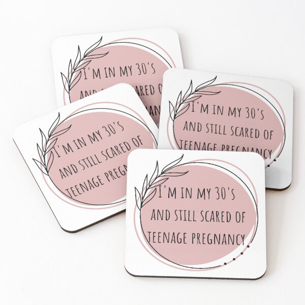 Item preview, pregnancy scared. Im in my thirties, turning thirty, funny birthday gift idea for her, aesthetic design, designed and sold by craftymilenials.