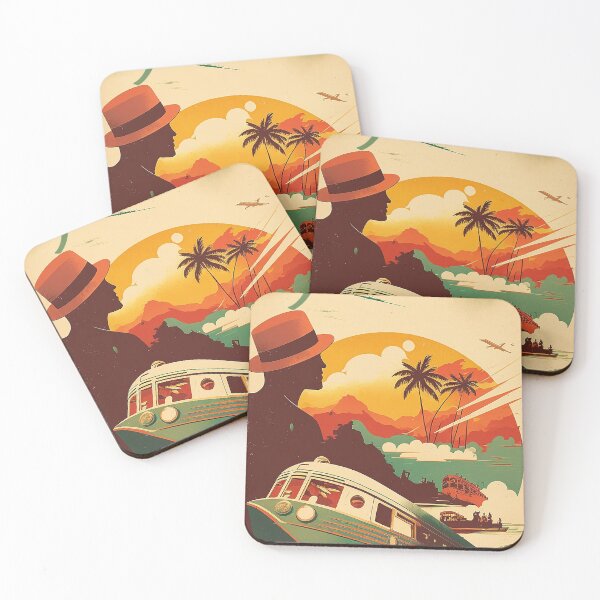 Item preview, Grenada Vintage Travel Art Poster designed and sold by OldTravelArt.