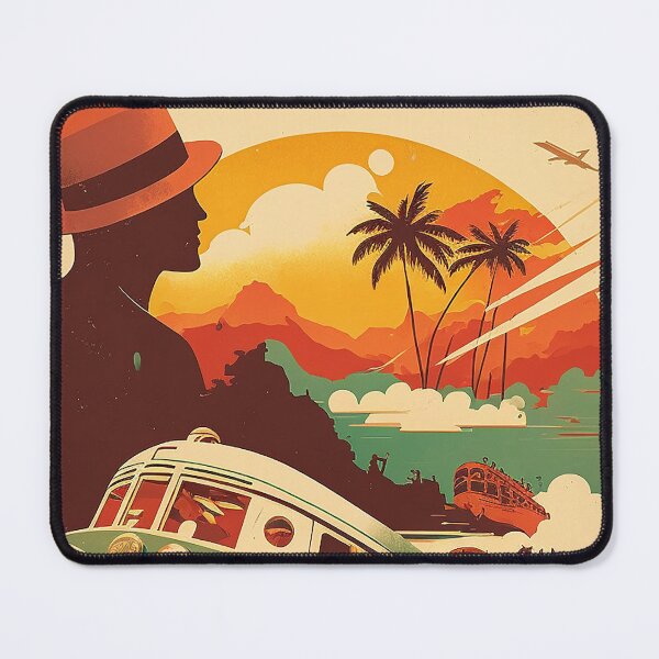Item preview, Grenada Vintage Travel Art Poster designed and sold by OldTravelArt.