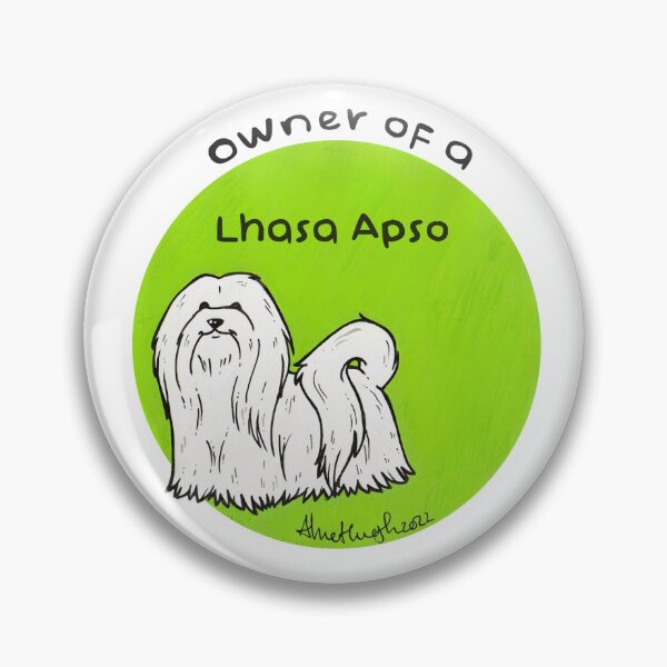 Item preview, Owner of a Lhasa Apso designed and sold by Miss-A-McQ-Art.