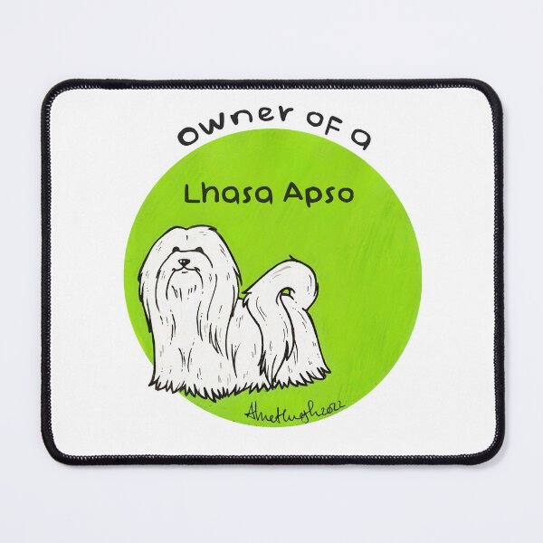Item preview, Owner of a Lhasa Apso designed and sold by Miss-A-McQ-Art.