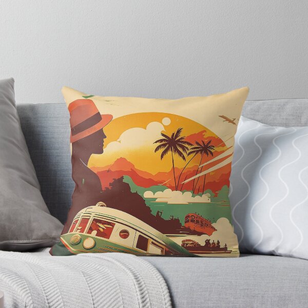 Item preview, Grenada Vintage Travel Art Poster designed and sold by OldTravelArt.