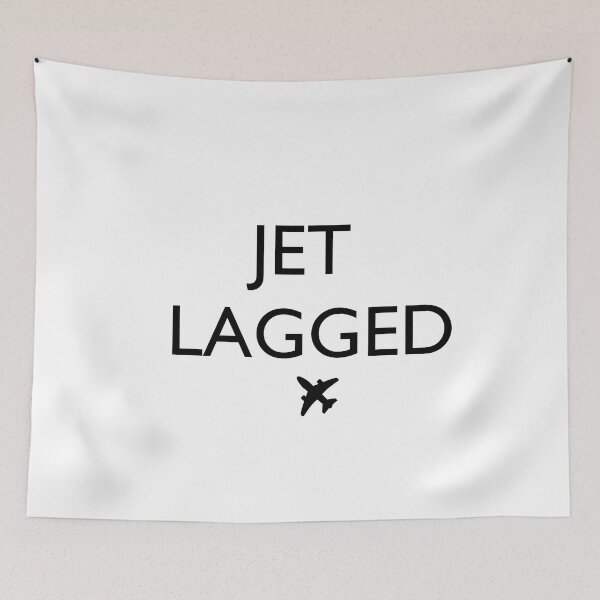 Item preview, Jet Lagged - Black  designed and sold by TheBlackBoxStop.