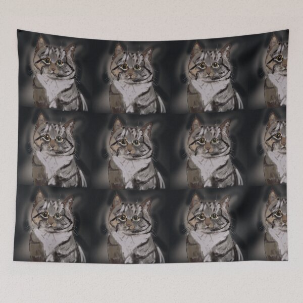 Item preview, Tabby cat 2 designed and sold by Jacinta hunt.