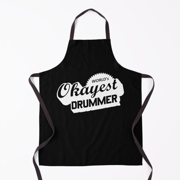 Item preview, Worlds Okayest Drummer designed and sold by Esskay Designs.