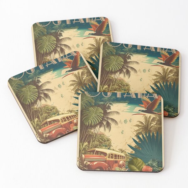 Item preview, Guyana Vintage Travel Art Poster designed and sold by OldTravelArt.