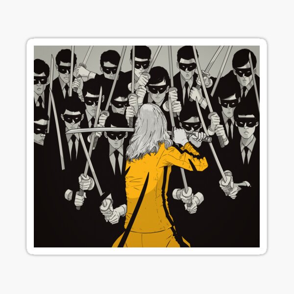 Aperçu de l'œuvre Kill Bill Concept Art créée et vendue par Red Wonderman.