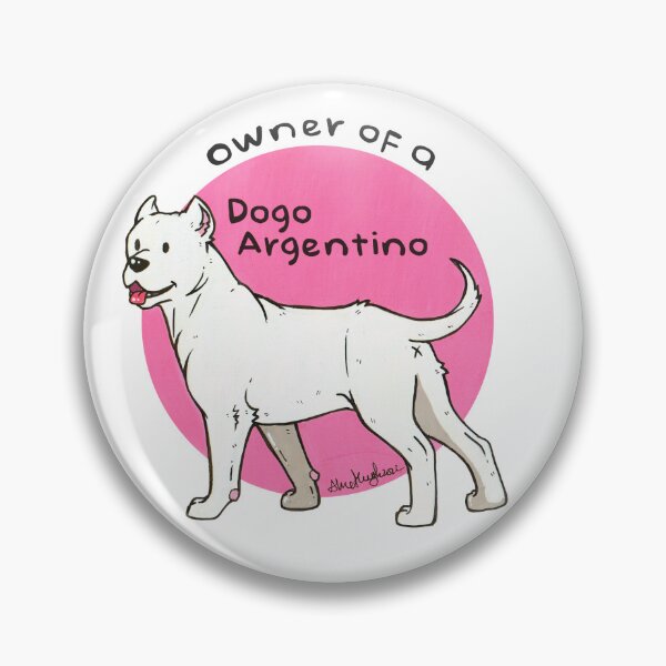Item preview, Owner of a Dogo Argentino designed and sold by Miss-A-McQ-Art.