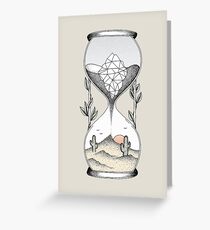 Time Is Running Out Greeting Card