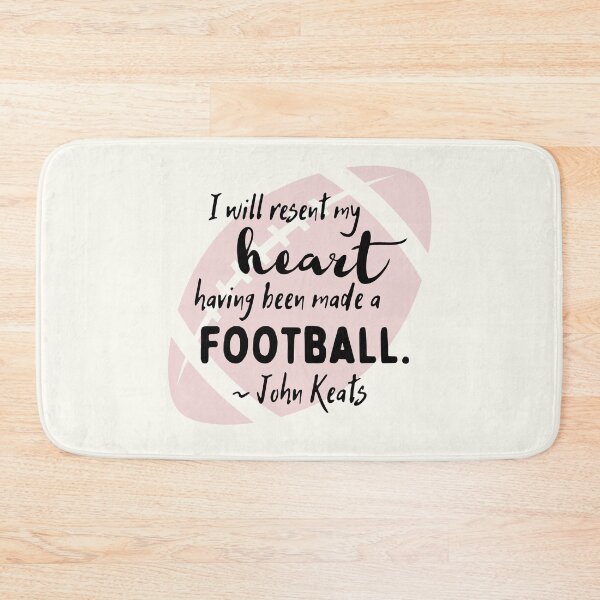 Item preview, John Keats I Resent My Heart Being Made a Football designed and sold by IceCreamMuseum.