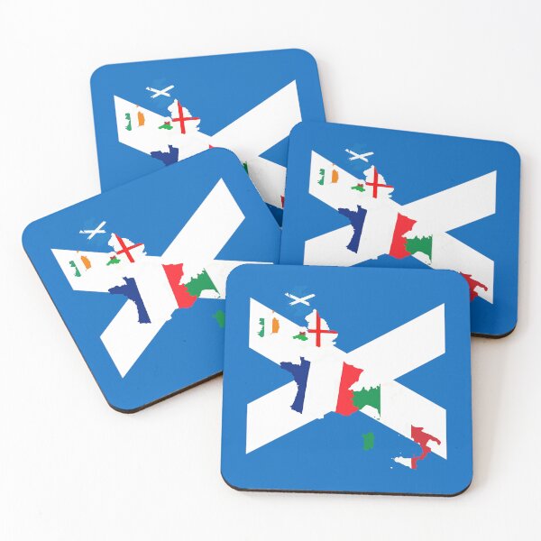 Item preview, Scotland Rugby Fan St Andrews Cross Flag Design designed and sold by taiche.