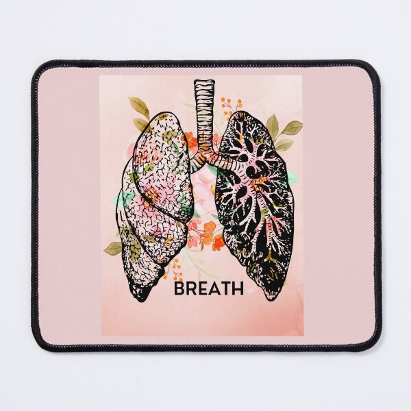 Item preview, Breath - Anatomically Correct, Lungs - pink designed and sold by ChanelleFyve.