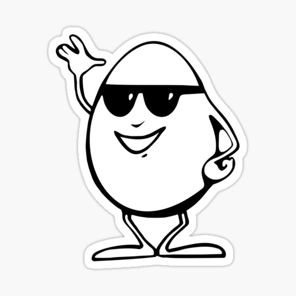 Funny Little Fella Sticker