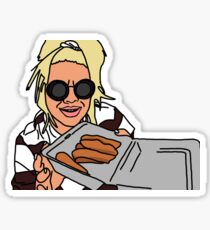 Trisha Paytas Eating Chicken Fingers Sticker