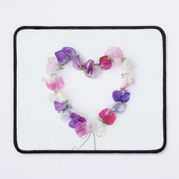Item preview, Sweetpea Heart Wreath designed and sold by CotswoldCottage.