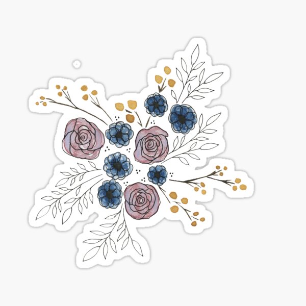 Spring Florals Sticker