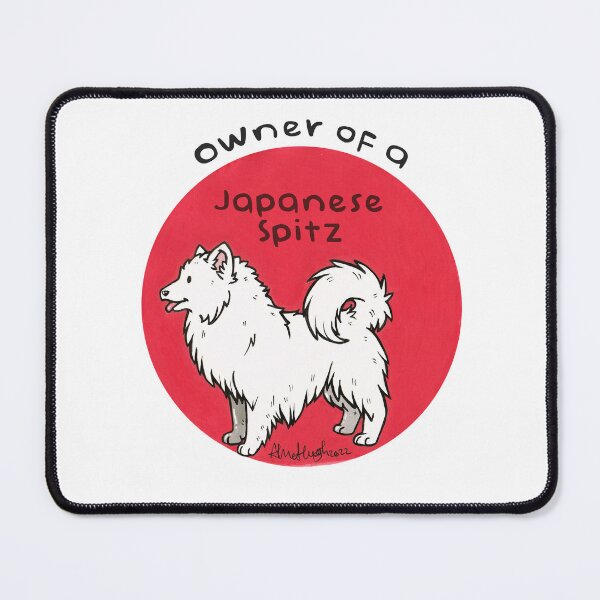Item preview, Owner of a Japanese Spitz designed and sold by Miss-A-McQ-Art.