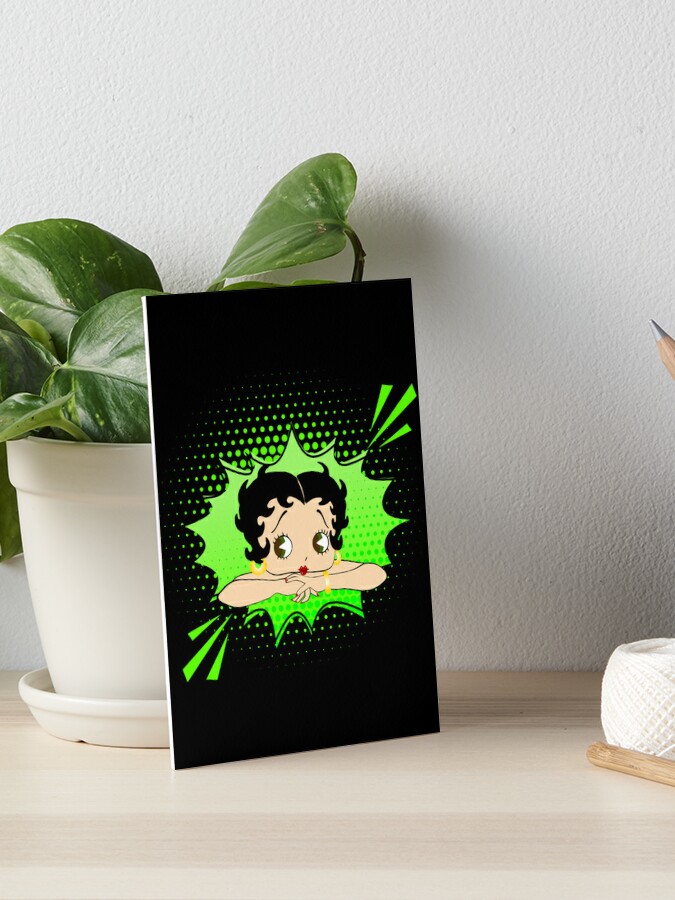 Character Betty Boop Art Board Print for Sale by wowlil