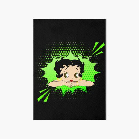 "BETTY boop comic style green, Betty Boop comic style, Betty Boop 2023