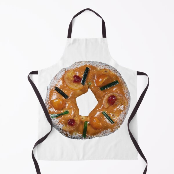 Item preview, Isolated Southern French style Gâteau des Rois with fruits confits designed and sold by stedata.