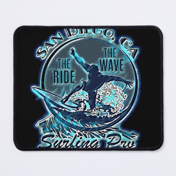 Item preview, Distressed Vintage Look Surf Logo designed and sold by AboutBeaches.