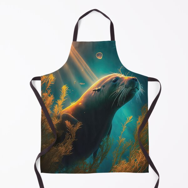 Item preview, Mischievous sea lion designed and sold by IzabelHBROOKS.