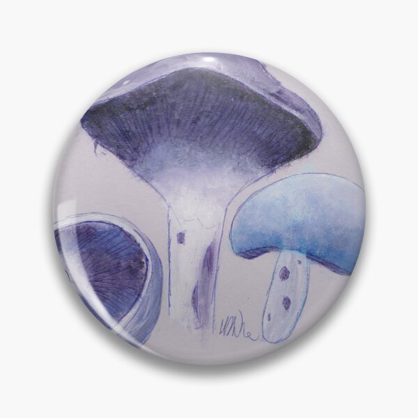 Item preview, Purple Mushroom Art Print designed and sold by HettyART.