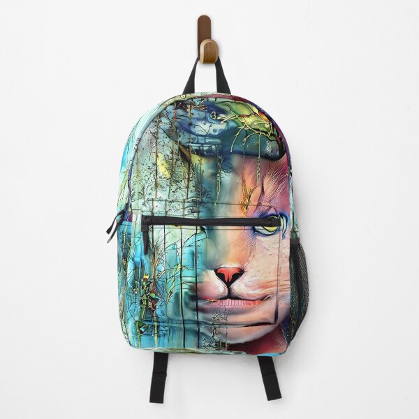 Item preview, colorful cat designed and sold by bogfl.