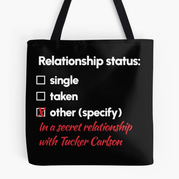 Item preview, Tucker Carlson - Relationship 2 designed and sold by 2Girls1Shirt.