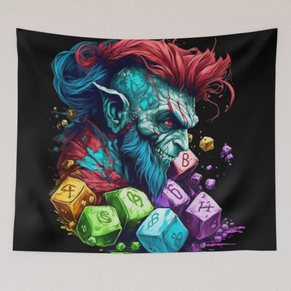 Item preview, Chaos and Color: The Troll of LoL designed and sold by Twinstyle.