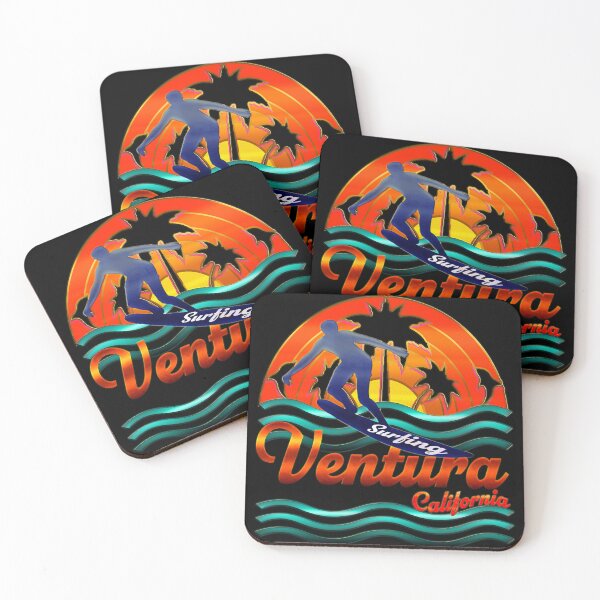 Item preview, Ventura, California Surfing Design designed and sold by AboutBeaches.
