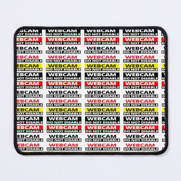 Item preview, Webcam do not disable stickers warning sign prank designed and sold by rednumberone.