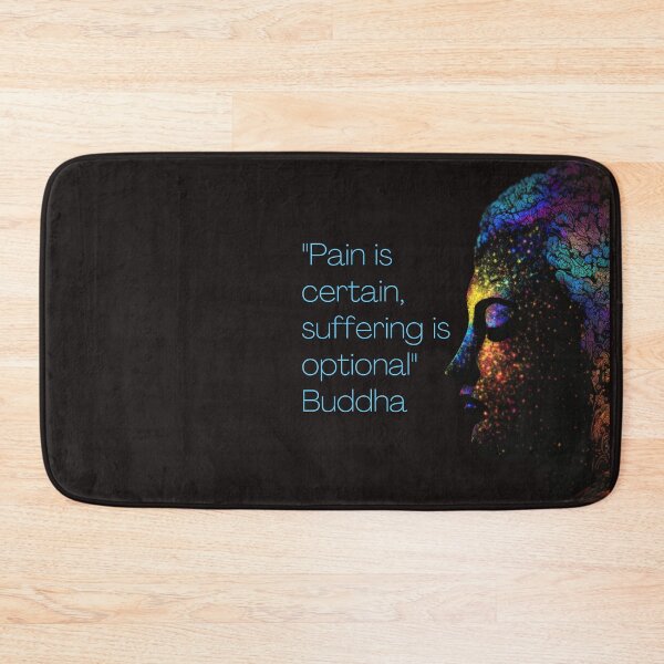 Item preview, Buddha - Pain is certain, suffering is optional designed and sold by RetComly.