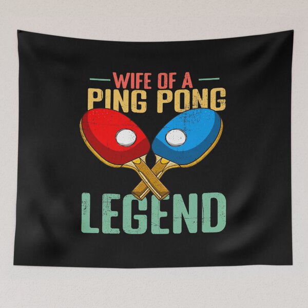 Aperçu de l'œuvre Épouse d'une légende du ping-pong créée et vendue par Músico Ilustre.