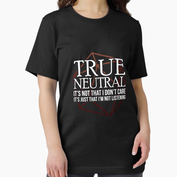 Item preview, True Neutral Character Alignment designed and sold by theredteacup.