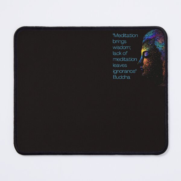 Item preview, Buddha - Meditation brings wisdom; lack of meditation leaves ignorance designed and sold by RetComly.