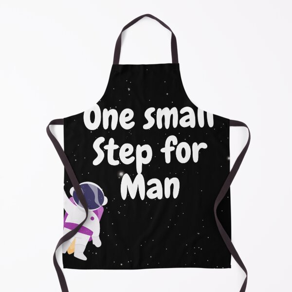 Item preview, One small step for man for man designed and sold by Blu-Sun.