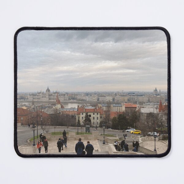 Item preview, On The Stairs Of The Fisherman's Bastion - Budapest  designed and sold by IlotheDesigner.