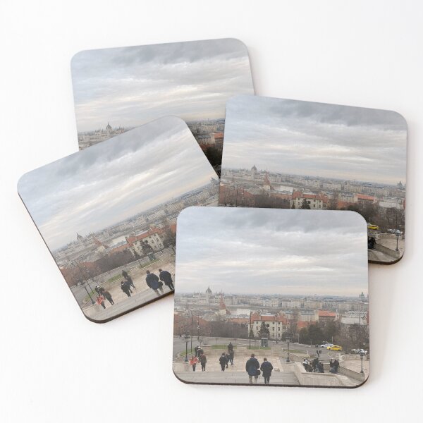 Item preview, On The Stairs Of The Fisherman's Bastion - Budapest  designed and sold by IlotheDesigner.