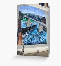 sidewalk art Greeting Card
