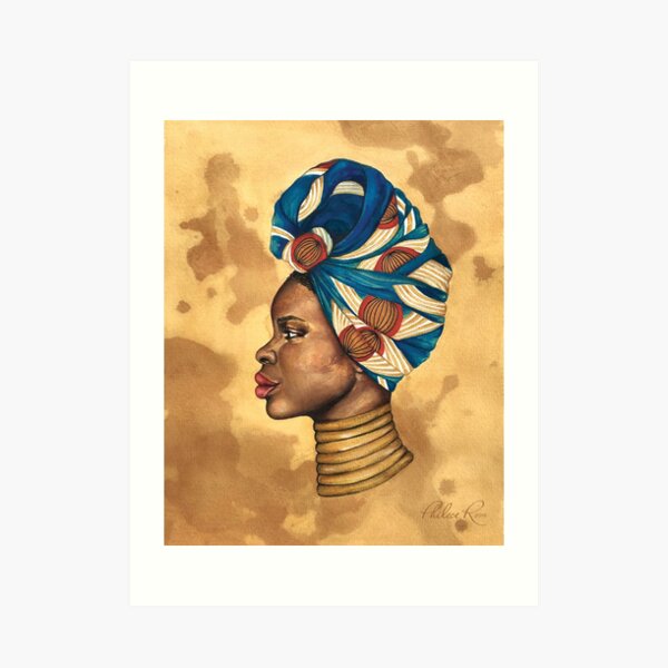 Golden Art Print