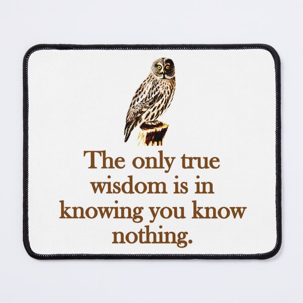 Item preview, The Only True Wisdom designed and sold by CrankyOldDude.