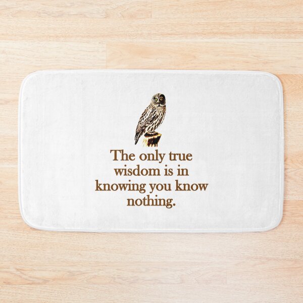 Item preview, The Only True Wisdom designed and sold by CrankyOldDude.
