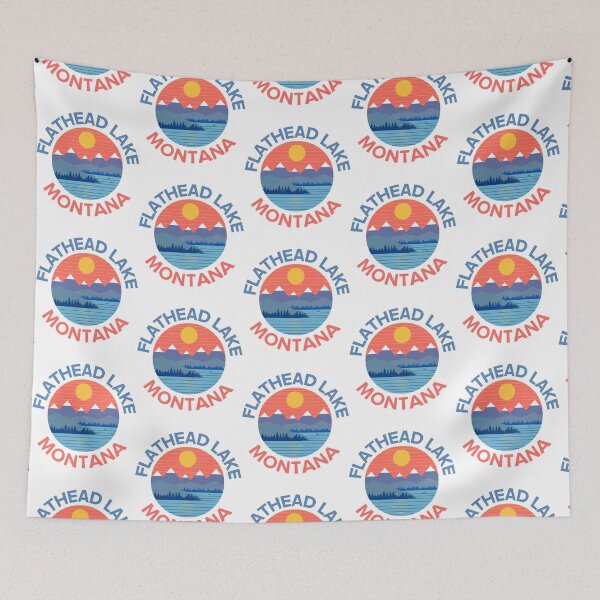 Item preview, Flathead Lake Montana designed and sold by TinaLeeDesign.