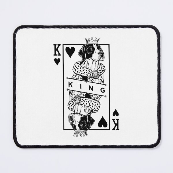 Item preview, English Pointer King Of Hearts Funny Dog Lover Pop Art designed and sold by GrandeDuc.