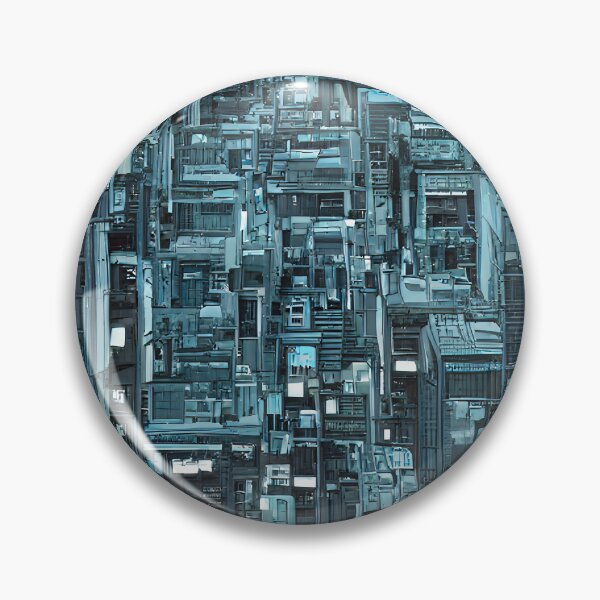 Item preview, Futuristic Cityscape No7 designed and sold by angelisart.