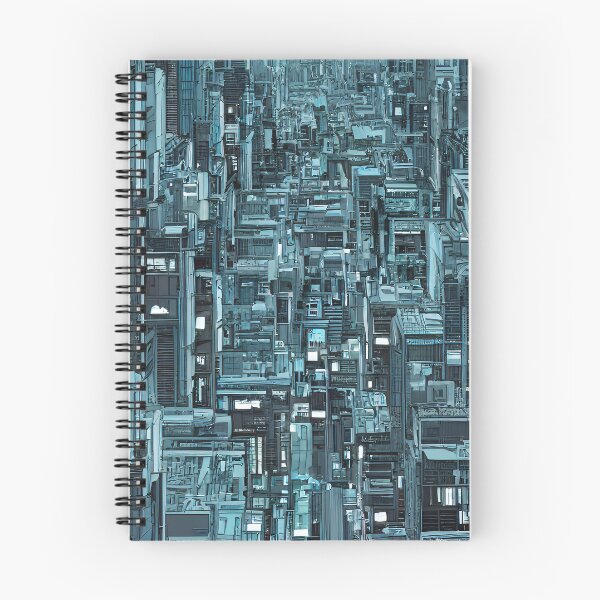 Item preview, Futuristic Cityscape No7 designed and sold by angelisart.