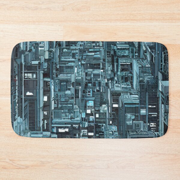 Item preview, Futuristic Cityscape No7 designed and sold by angelisart.