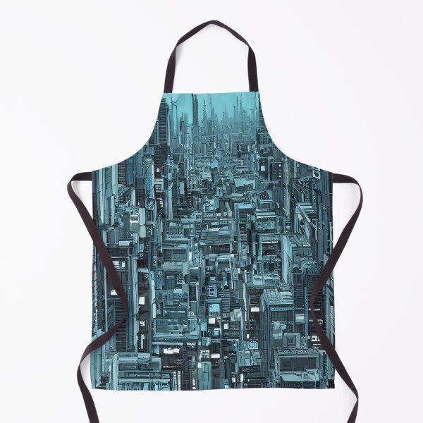 Item preview, Futuristic Cityscape No7 designed and sold by angelisart.