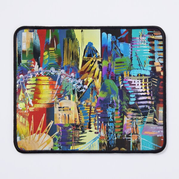 Item preview, City of London Abstract Painting 620 designed and sold by Eraclis Aristidou.